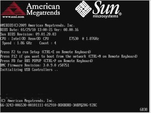 Graphic showing BIOS Boot Screen.