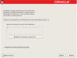 Oracle Linux Partition