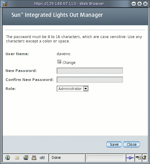 Graphic showing edit user screen