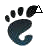 Symbol für das GNOME-Menü.
