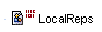 Local interface node icon.
