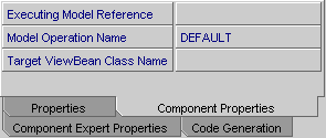 This figure shows the Component Properties tab.