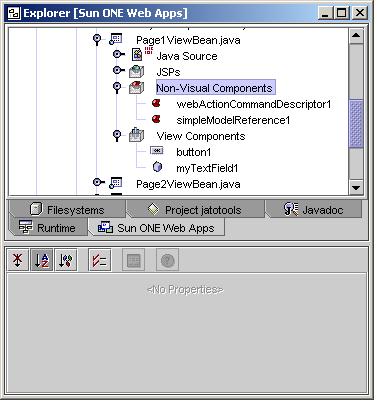 This figure shows the Non-Visual Components node.