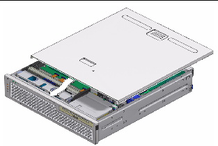 Figure showing top cover being installed.