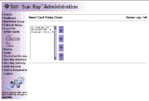 As usual, it is preferable to use the utadmin command rather than this visual display.