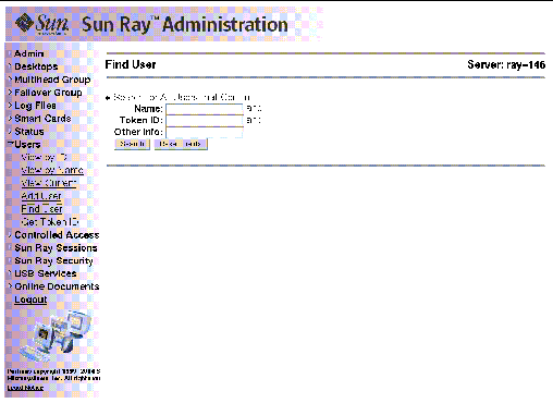 As usual, it is preferable to use the utadmin command rather than this visual display.