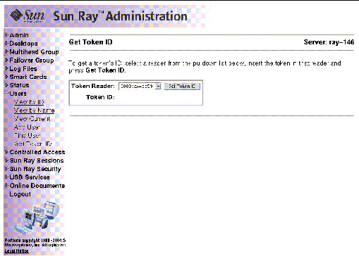 As usual, it is preferable to use the utadmin command rather than this visual display.