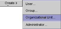 You may create an organizational unit.
