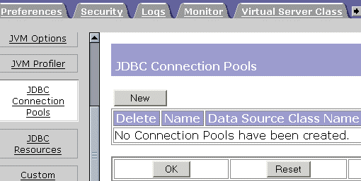 JDBC Connection Poolsץڡ򼨤