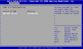 Figure showing CIOS IPMI 2.0 Configuration menu.
