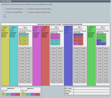 image:Example shows the dialog box for Option 3 - Quick Setup.