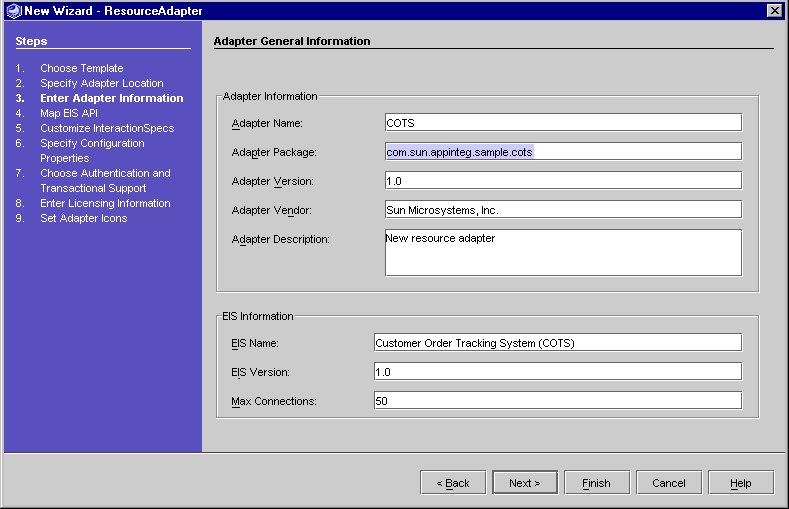 Sun ONE Connector Builder 2.0 Installation and Getting Started Guide