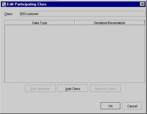 Figure shows Customize Serializer Screen
