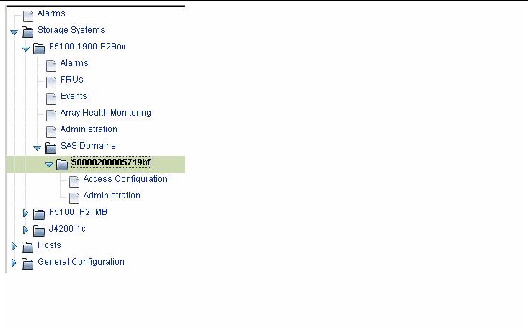 Screen capture of navigation pane. 