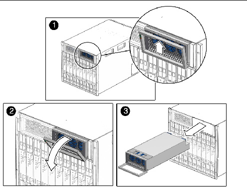 Figure showing power supply removal