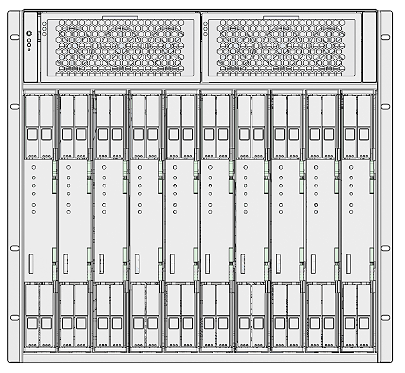 image:Front view of system