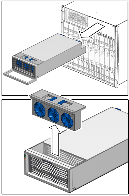 image:Graphic showing front fan installation