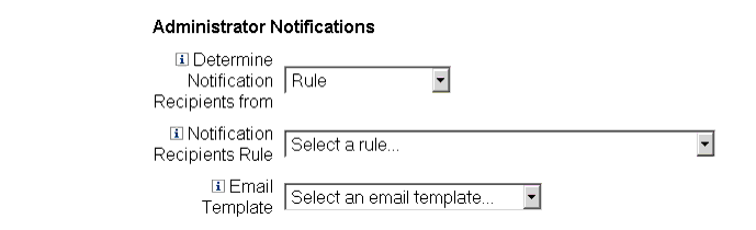 Administrator Notifications: Rule