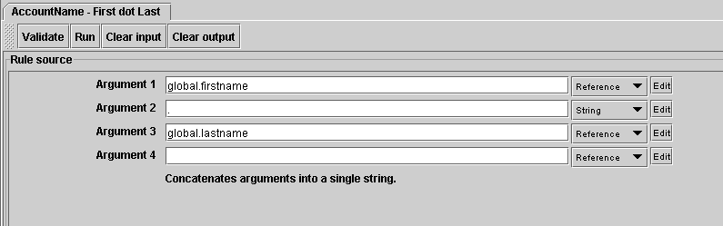 Property sheet for a method