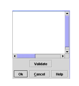 Expression pop-up dialog