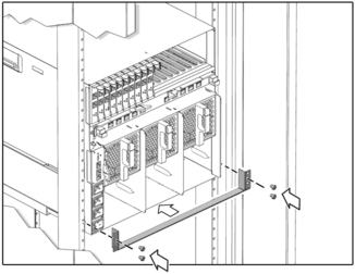 image:Figure showing where the lower bracket is installed.