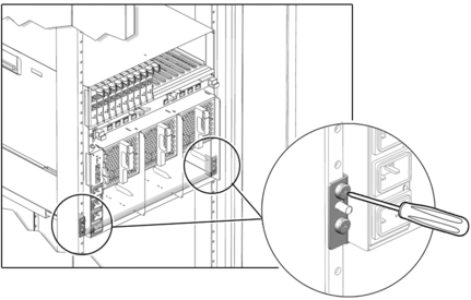 image:Figure showing where the screws go into the bracket.