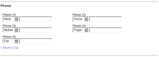 Customizing Phone