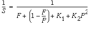Equation for calculating overhead.