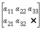 Triangular Banded Array in Banded Storage