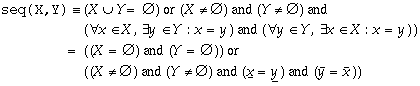 set-equal definition