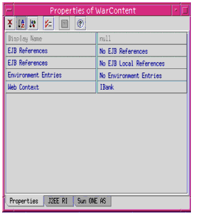 Figure shows how to specify the Web Context.

