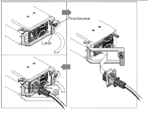 Figure displaying cord lock operation. 