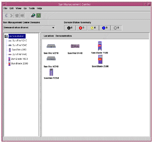 Screen shot showing platform icons.