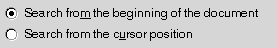 Two sample radio buttons.