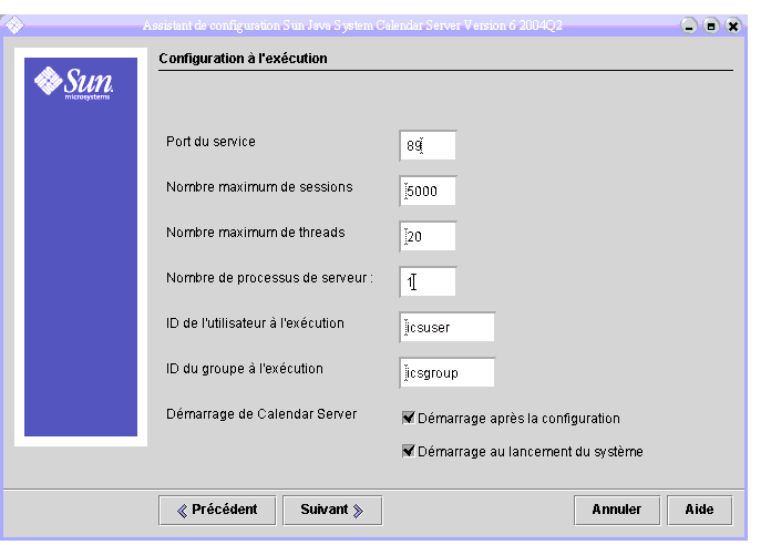 Capture d’cran illustrant les zones de texte avec les valeurs dcrites  l’tape 8.