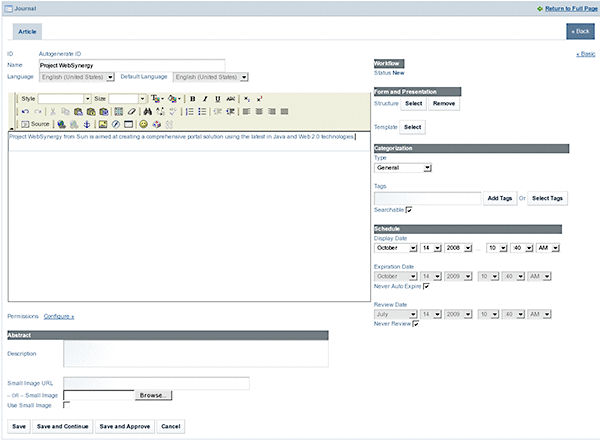 Adding a Journal Article