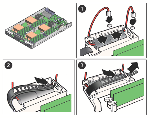 image:An illustration showing how to install the energy storage modules.