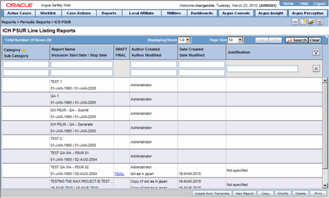 Fda periodic safety update reports