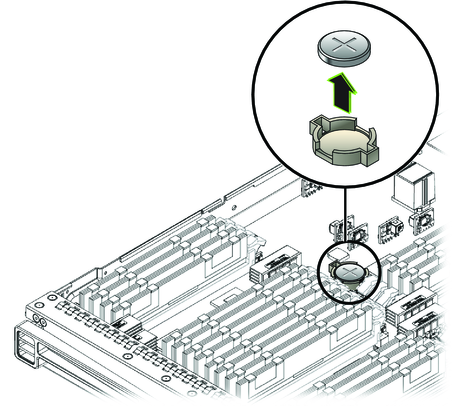 image:An illustration showing the battery removal.