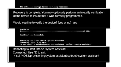 image:A screen capture showing the verification process finished.