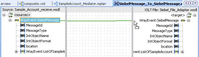 「SiebelMessage_To_SiebelMessage.xsl」タブ