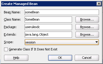 BeanƃXR[v̎w