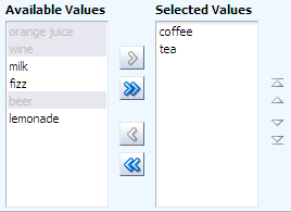 selectOrderShuttle component