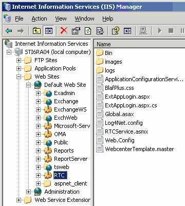 Adding a Virtual Directory