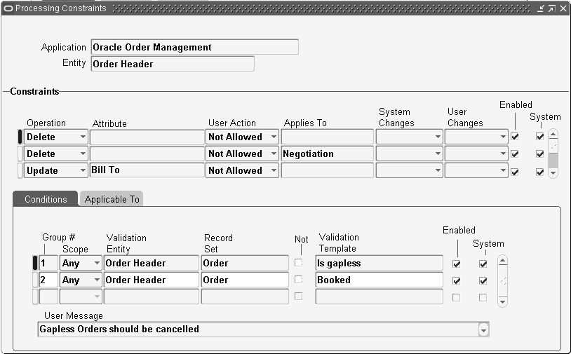 Oracle Order Managementインプリメンテーション マニュアル