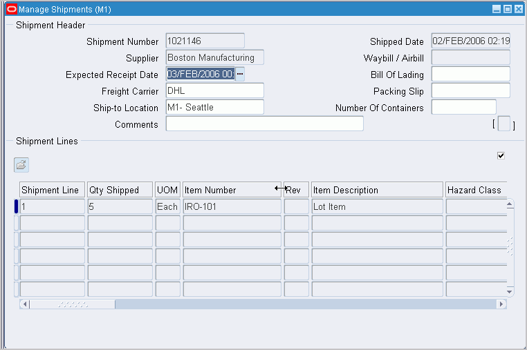 Oracle Purchasingユーザーズ ガイド