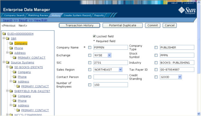 image:Figure shows the Audit Log Detail page.