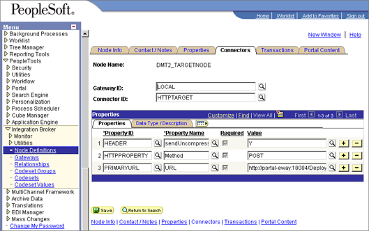 image:Configure Connector to Post