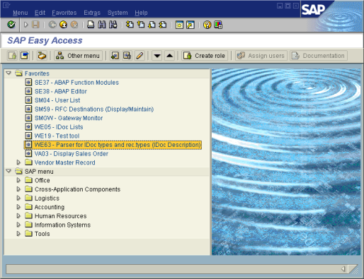 image:SAP Easy Access