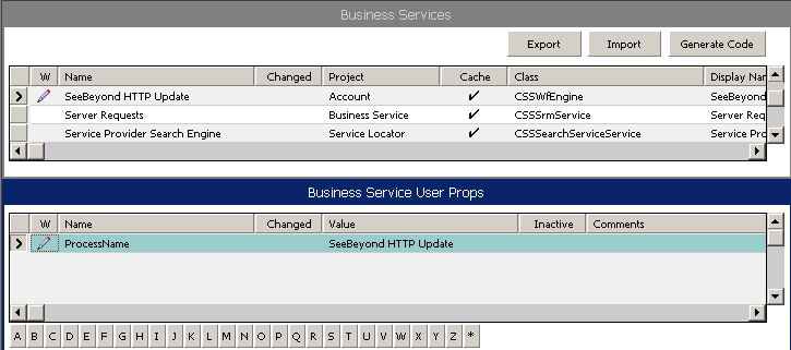 image:Business Services User Properties